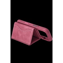 Kaia Life Joko Tema Magsafe Deri Kartlık - Pembe