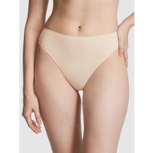 Pink Seamless Brazilian Külot - Marzipan