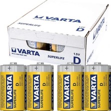 Kaia Life Superlife Çinko Büyük D Boy Pil 24'lü Paket