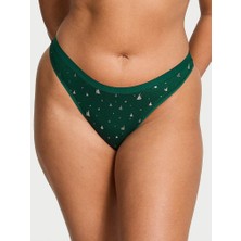 Victoria's Secret Derin Bacak Kesimli Tanga - (Tek Renk)