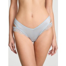 Very Sexy Dantelli Dekolteli Tanga - Soft Gri