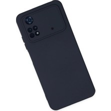 Kaia Life Po M4 Pro 4g Kılıf Nano Içi Kadife  - Lacivert