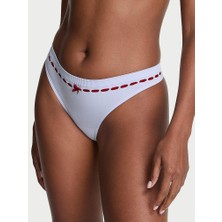 Seamless Seamless Kurdele Detaylı Tanga - (Tek Renk)