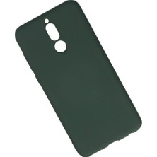 Kaia Life Huawei Mate 10 Lite Kılıf Nano Içi Kadife  - Koyu Yeşil