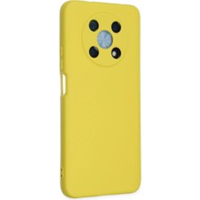 Kaia Life Huawei Nova Y90 Kılıf Nano Içi Kadife  - Sarı