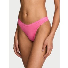Victoria's Secret Derin Bacak Kesimli Scoop Tanga - Pembe