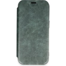 Kaia Life Iphone 16 Pro Max Kılıf Flip Cover - Koyu Yeşil