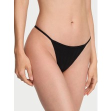 Victoria's Secret Sosoft™ Modal Ultra Ince V-String Külot - Siyah