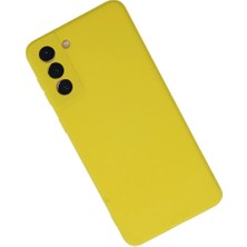Kaia Life Galaxy S21 Plus Kılıf Nano Içi Kadife  - Sarı