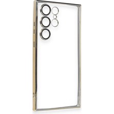 Kaia Life Galaxy S24 Ultra Kılıf  Lensli  - Gümüş