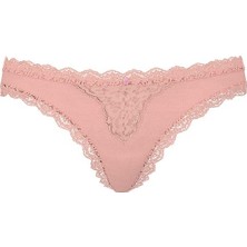 Dream Angels Dantelli Tanga - (Tek Renk)