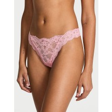 Dream Angels Dantelli Tanga - Soluk Pembe