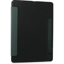 Kaia Life Galaxy T870 Tab S7 11 Kılıf Kalemlikli Mars Tablet Kılıfı - Koyu Yeşil