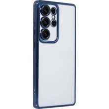 Kaia Life Galaxy S24 Ultra Kılıf  Lensli  - Lacivert