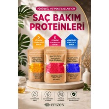Epizen Yıpranmış Saçlara Profesyonel Dokunuş Saç Proteini ile Onarım & Parlaklık Gözle Görülür Değişim