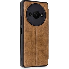 Kaia Life A3 4g Kılıf Flip Cover - Taba