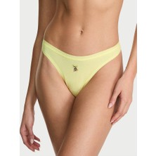 Victoria's Secret Derin Bacak Kesimli Scoop Tanga - Limonata Sarısı
