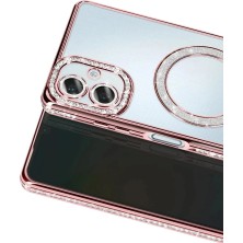 Kaia Life Galaxy A07 4g Joke Simli Magneticsafe Kılıf - Pembe