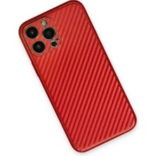 Kaia Life Iphone 13 Pro Kılıf Co Karbon  - Kırmızı