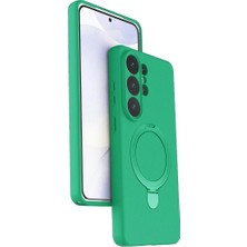 Kaia Life Galaxy S26 Ultra Regal Magsafe Standlı Kapak - Yeşil