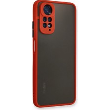 Kaia Life Note 11 Kılıf Montreal  Kapak - Kırmızı