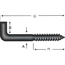Kaia Life Şofben Çivisi No 3 / 5.8X70 - 10 Adet