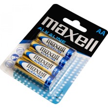 Kaia Life Maxell Lr6 Aa Lin Kalem Pil 4’lü Paket Blister