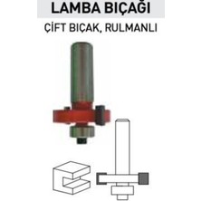 Kaia Life 14440 Çift Bıçak Rulmanlı Freze Lamba Bıçağı 6X12 mm