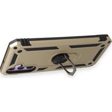 Kaia Life Galaxy A24 4g Kılıf Sofya Yüzüklü  Kapak - Gold