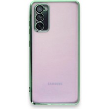 Kaia Life Galaxy S20 Fe Kılıf  Lensli  - Yeşil