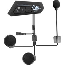 Kaia Life BT22 Kask Kulaklık Bluetoototosiklet Kulaklık 5.0 Bluetooth Interkom Motorsiklet Kulaklık