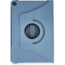 Kaia Life Tab M10 TB328FU Kılıf 360 Tablet Deri Kılıf - Turkuaz