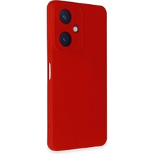 Kaia Life Vivo Y27 Kılıf Nano Içi Kadife  - Kırmızı