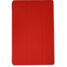 Kaia Life Galaxy X200 Tab A8 10.5 Kılıf Tablet Smart Kılıf - Kırmızı