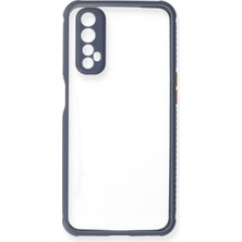 Kaia Life Realme 7 Kılıf Miami Şeffaf  - Gri