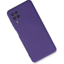 Kaia Life Galaxy A22 Kılıf Nano Içi Kadife  - Mor