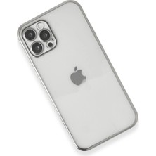 Kaia Life Iphone 12 Pro Kılıf  Lensli  - Gümüş