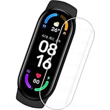 Kaia Life Mi Band 6 Polymer Nano Ekran Koruyucu - Şeffaf
