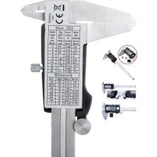 Kaia Life Kumpas - Dijital Kumpas 0,01 mm - 150MM 6inc