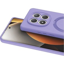 Kaia Life Note 15 4g Regal Magsafe Standlı Kapak - Lila