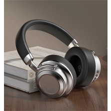 Kaia Life Metal Kulak Üstü Kablosuz Bluetooth Kulaklık Hybrid Anc Type-C Hızlı Şarj Bluetooth 6.0