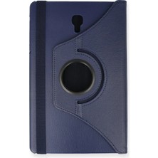 Kaia Life Galaxy T590 Tab A 10.5 Kılıf 360 Tablet Deri Kılıf - Lacivert