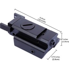 Kaia Life Laser Si̇ght JG10, ve Ler Için Kirmizi