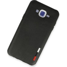 Kaia Life Galaxy J7 Kılıf Loop Deri  - Siyah