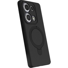Kaia Life Note 13 Pro 4g Regal Magsafe Standlı Kapak - Siyah