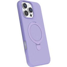 Kaia Life Iphone 16 Pro Max Regal Magsafe Standlı Kapak - Lila