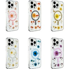 Kaia Life Iphone 12 Kılıf Daisy Simli Magsafe Kapak - Mi