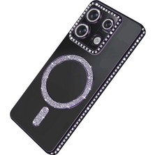 Kaia Life 13C Joke Simli Magneticsafe Kılıf - Derin Mor