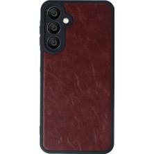 Kaia Life Galaxy A16 5g Kılıf Aras Deri Kapak - Bordo