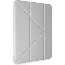 Kaia Life Pad Pro 12.1 Kılıf Kalemlikli Mars Tablet Kılıfı - Gri